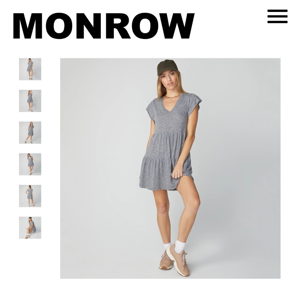 Monrow Ruffle Dress